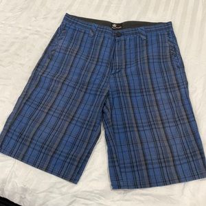 Mens plaid shorts